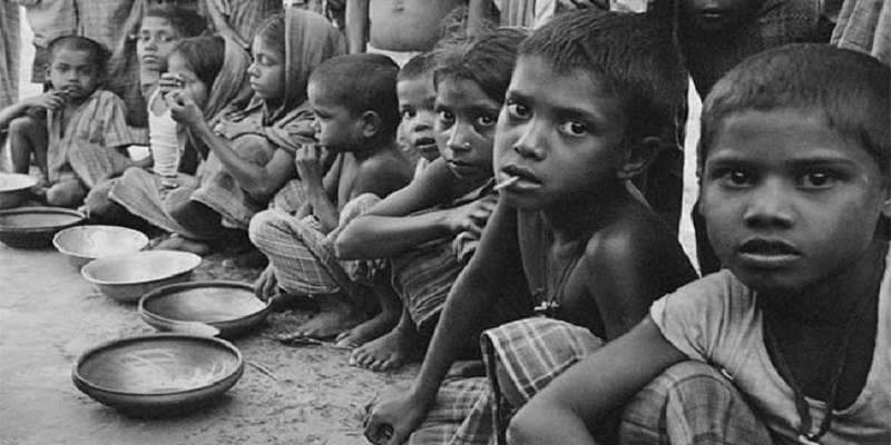 Hunger Children In India